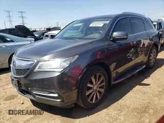 2016 Acura MDX w/Advance with VIN 5FRYD4H93GB001669, listed as a Copart auction lot 54585244 with 159,429 mi miles and Salvage Title. Bid and sale history available at carsss.com. Image 1.