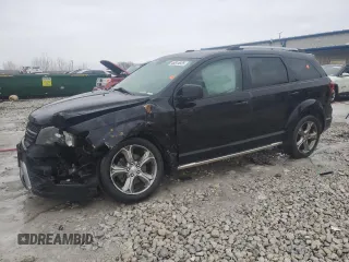 2016 Dodge Journey Crossroad z VIN 3C4PDCGG3GT181907, wystawiony jako Copart lot #46814825 z przebiegiem Nie podano mil oraz Czysty tytuł • Clean title. Historia ofert i sprzedaży dostępna na DreamBid. Obrazek 1.