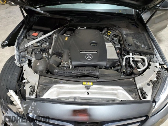 2017 Mercedes-Benz C 300 z VIN 55SWF4KB4HU190248, wystawiony jako Copart lot #59984725 z przebiegiem 46 159 mil mil oraz Szkoda całkowita • Salvage title. Historia ofert i sprzedaży dostępna na DreamBid. Obrazek 11.