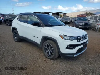 2025 Jeep Compass Limited с VIN 3C4NJDCN5ST512344, выставлен на аукционе Copart как лот 64829575 с пробегом 11 116 миль миль и Чистый • Clean title. История ставок и продаж доступна на DreamBid. Изображение 4.
