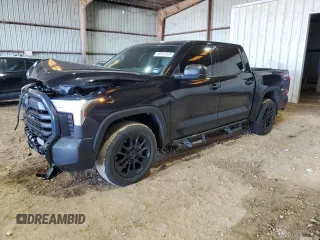 2023 Toyota Tundra 2WD SR5 with VIN 5TFLA5AB6PX026319, listed as a Copart auction lot 88955365 with 25,290 mi miles and Salvage Title. Bid and sale history available at carsss.com. Image 1.