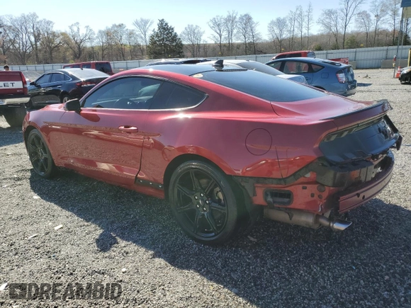 2020 Ford Mustang EcoBoost with VIN 1FA6P8TH6L5157650, listed as a Copart auction lot 49397575 with 21,843 mi miles and Salvage Title. Bid and sale history available at carsss.com. Image 2.