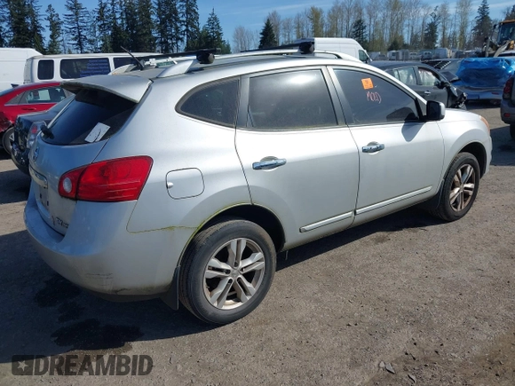 2013 Nissan Rogue SL with VIN JN8AS5MV6DW617850, listed as a IAAI auction lot 41966161 with 158,674 mi miles and . Bid and sale history available at DreamBid. Image 4.