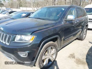 2014 Jeep Grand Cherokee Limited with VIN 1C4RJEBGXEC389361, listed as a IAAI auction lot 41772366 with 122,473 mi miles. Bid and sale history available at carsss.com. Image 2.