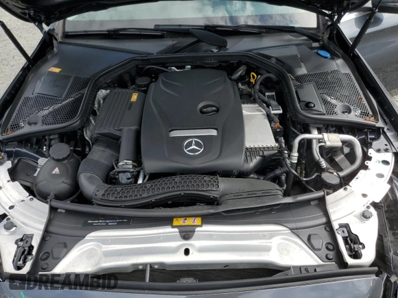 2016 Mercedes-Benz C 300 Luxury with VIN 55SWF4KB6GU136545, listed as a Copart auction lot 63806425 with 41,403 mi miles and Salvage title. Bid and sale history available at DreamBid. Image 12.