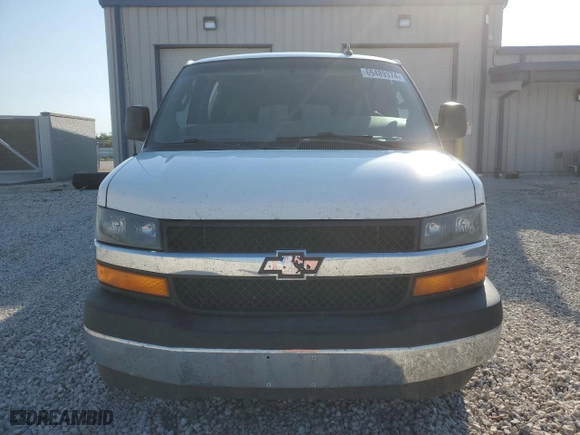 2017 Chevrolet Express Passenger LT with VIN 1GAZGPFF0H1263823, listed as a Copart auction lot 69489374 with 199,482 mi miles and Salvage Title. Bid and sale history available at carsss.com. Image 5.