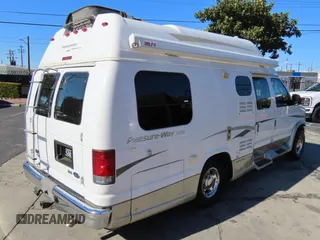 2009 Ford Econoline Cargo with VIN 1FDSE34L29DA17433, listed as a Copart auction lot 50224975 with 53,860 mi miles and Salvage Title. Bid and sale history available at DreamBid. Image 3.