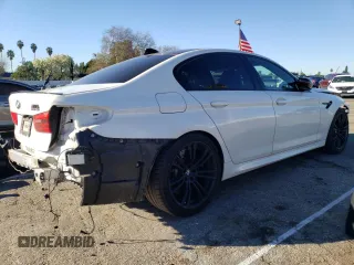 2019 BMW M5 Competition with VIN WBSJF0C57KB285290, listed as a Copart auction lot 40430303 with 58,912 mi miles. Bid and sale history available at carsss.com. Image 3.