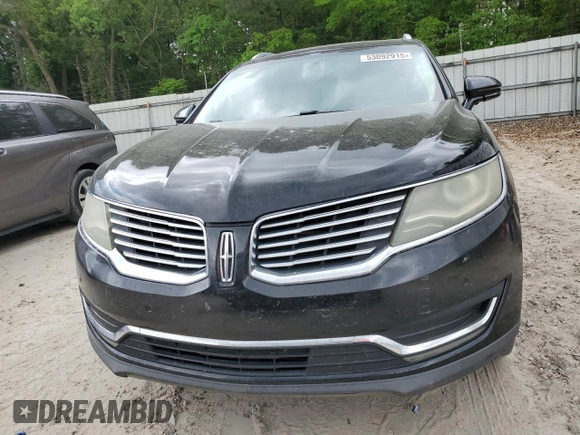 2016 Lincoln MKX Reserve with VIN 2LMTJ6LR9GBL39789, listed as a Copart auction lot 53092915 with 185,817 mi miles and Clean Title. Bid and sale history available at DreamBid. Image 5.