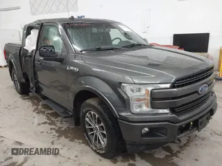 2019 Ford F-150 XL with VIN 1FTEW1EPXKFB39407, listed as a IAAI auction lot 41466854 with 95,647 mi miles. Bid and sale history available at carsss.com. Image 1.
