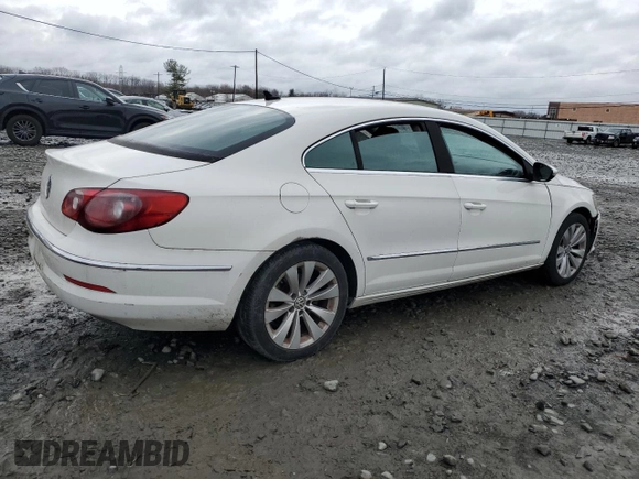 2009 Volkswagen CC Sport with VIN WVWML73C59E568123, listed as a Copart auction lot 48614015 with 186,591 mi miles and Clean Title. Bid and sale history available at DreamBid. Image 3.
