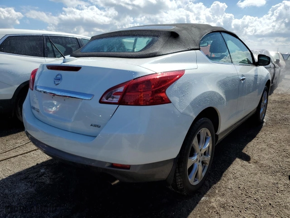 2014 Nissan Murano CrossCabriolet with VIN JN8AZ1FY8EW300939, listed as a Copart auction lot 75512974 with NaN miles and Non Repairable. Bid and sale history available at carsss.com. Image 3.