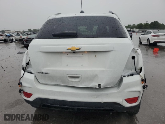 2022 Chevrolet Trax LT with VIN KL7CJPSM2NB548061, listed as a Copart auction lot 60250645 with 82,767 mi miles and Salvage title. Bid and sale history available at DreamBid. Image 6.