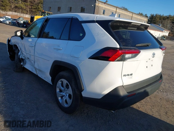 2024 Toyota RAV4 LE with VIN 2T3F1RFV9RC395174, listed as a IAAI auction lot 41740425 with 11,706 mi miles. Bid and sale history available at carsss.com. Image 3.