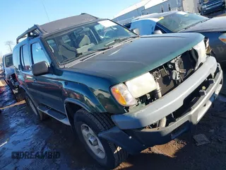 2001 Nissan Xterra XE with VIN 5N1ED28Y71C583582, listed as a IAAI auction lot 41457210 with 262,312 mi miles and . Bid and sale history available at carsss.com. Image 1.