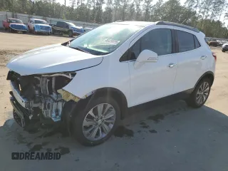 2018 Buick Encore Preferred with VIN KL4CJASB6JB668884, listed as a Copart auction lot 46439025 with 59,406 mi miles and Salvage Title. Bid and sale history available at DreamBid. Image 1.