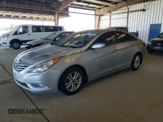 2013 Hyundai Sonata GLS z VIN 5NPEB4ACXDH511000, wystawiony jako Copart lot #61420035 z przebiegiem 104 578 mil mil oraz Szkoda całkowita • Salvage title. Historia ofert i sprzedaży dostępna na DreamBid. Obrazek 1.