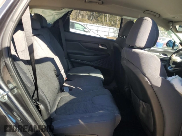 2021 Hyundai Santa Fe SE with VIN 5NMS14AJ2MH320804, listed as a Copart auction lot 89352445 with 81,529 mi miles and Salvage Title. Bid and sale history available at carsss.com. Image 12.