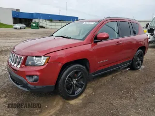 2017 Jeep Compass Latitude with VIN 1C4NJDEB1HD204895, listed as a Copart auction lot 57468495 with 69,438 mi miles and Clean title. Bid and sale history available at DreamBid. Image 1.