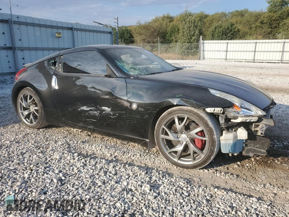 2015 Nissan 370Z with VIN JN1AZ4EH1FM444427, listed as a Copart auction lot 75688034 with 60,202 mi miles and Clean Title. Bid and sale history available at carsss.com. Image 4.