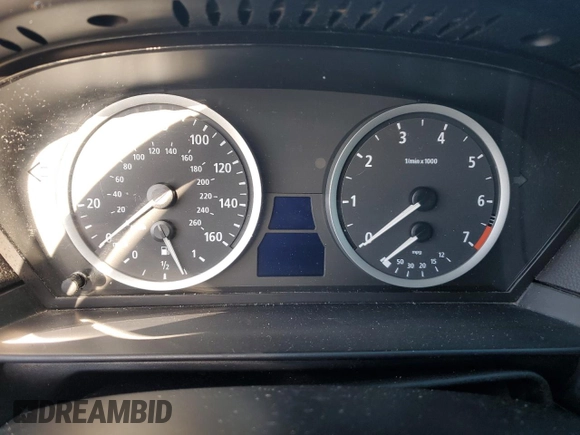2005 BMW 5 Series 545i with VIN WBANB33575CN66751, listed as a Copart auction lot 49943644 with Not Provided miles and Salvage Title. Bid and sale history available at carsss.com. Image 9.