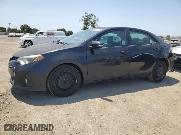 2014 Toyota Corolla L z VIN 5YFBURHE3EP162543, wystawiony jako Copart lot #59637215 z przebiegiem 157 575 mil mil oraz Szkoda całkowita • Salvage title. Historia ofert i sprzedaży dostępna na DreamBid. Obrazek 1.
