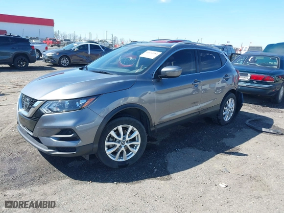 2020 Nissan Rogue Sport SV with VIN JN1BJ1CV0LW257246, listed as a IAAI auction lot 41833284 with 89,634 mi miles. Bid and sale history available at carsss.com. Image 17.