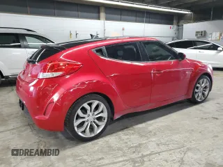 2013 Hyundai Veloster w/Black Int with VIN KMHTC6AD1DU130078, listed as a Copart auction lot 64763895 with 198,833 mi miles and Clean title. Bid and sale history available at DreamBid. Image 3.