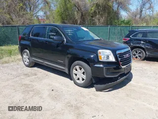2016 GMC Terrain SLE with VIN 2GKALMEK9G6201723, listed as a IAAI auction lot 42059847 with 146,881 mi miles. Bid and sale history available at carsss.com. Image 1.