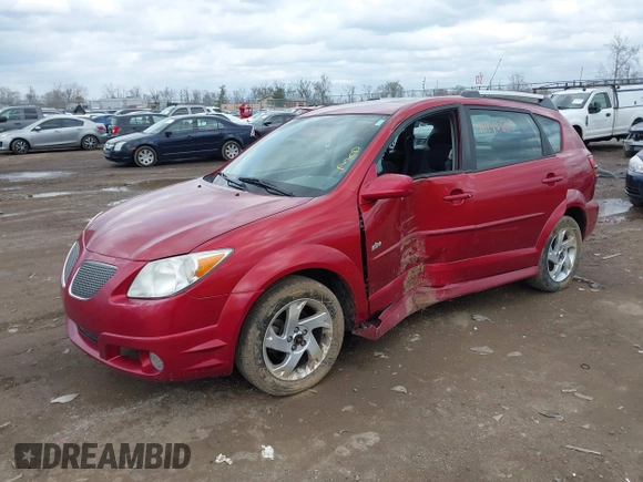 2007 Pontiac Vibe with VIN 5Y2SL65857Z441372, listed as a IAAI auction lot 41941864 with 116,593 mi miles. Bid and sale history available at carsss.com. Image 17.
