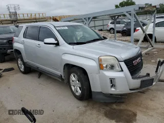 2013 GMC Terrain SLE with VIN 2GKALMEK3D6247981, listed as a Copart auction lot 57521575 with Not provided miles and Salvage title. Bid and sale history available at DreamBid. Image 4.