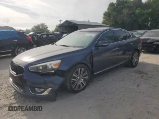 2015 Kia Cadenza Premium with VIN KNALN4D70F5193949, listed as a Copart auction lot 54183445 with 0 mi miles and Clean Title. Bid and sale history available at carsss.com. Image 1.
