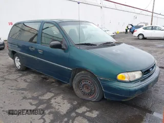 1995 Ford Windstar GL with VIN 2FMDA5147SBA11247, listed as a IAAI auction lot 41620737 with 163,666 mi miles. Bid and sale history available at carsss.com. Image 1.