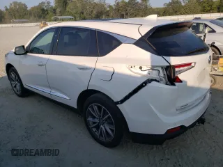 2022 Acura RDX w/Technology Package with VIN 5J8TC2H54NL006407, listed as a Copart auction lot 68932664 with 51,428 mi miles and Salvage Title. Bid and sale history available at carsss.com. Image 2.