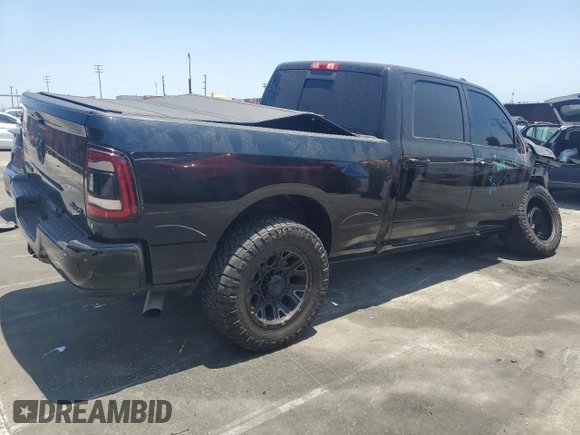 2023 Ram 2500 Laramie with VIN 3C6UR5FL9PG519650, listed as a Copart auction lot 61636815 with 39,335 mi miles and Salvage title. Bid and sale history available at DreamBid. Image 3.