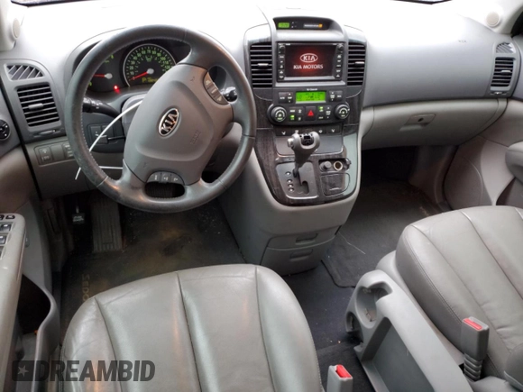 2011 Kia Sedona EX with VIN KNDMH4C73B6377321, listed as a Copart auction lot 77961974 with 188,480 mi miles and Salvage Title. Bid and sale history available at DreamBid. Image 8.
