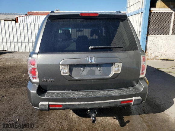 2007 Honda Pilot EX with VIN 5FNYF284X7B047522, listed as a Copart auction lot 47939435 with 204,359 mi miles and Clean Title. Bid and sale history available at carsss.com. Image 6.