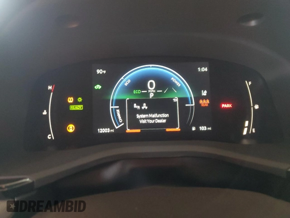 2025 Toyota Camry LE with VIN 4T1DAACKXSU503852, listed as a Copart auction lot 50098065 with 12,003 mi miles and Salvage Title. Bid and sale history available at DreamBid. Image 9.