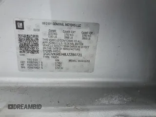 2018 Chevrolet Silverado 1500 LT with VIN 1GCVKREH8JZ280721, listed as a Copart auction lot 45921135 with 74,684 mi miles and Salvage Title. Bid and sale history available at DreamBid. Image 12.