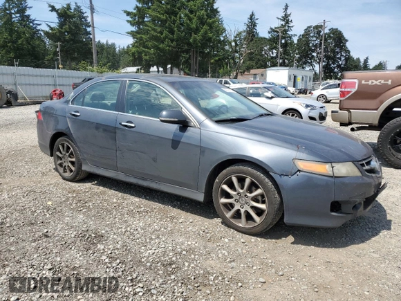 2007 Acura TSX Navi with VIN JH4CL96927C018473, listed as a Copart auction lot 60079735 with 364,753 mi miles and Salvage title. Bid and sale history available at DreamBid. Image 4.