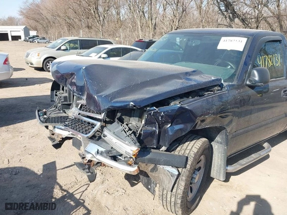 2007 Chevrolet Silverado 1500 Classic Work Truck with VIN 3GCEK14X67G256288, listed as a IAAI auction lot 41782131 with 1 mi miles. Bid and sale history available at carsss.com. Image 6.