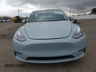 2022 Tesla Model Y Performance with VIN 7SAYGDEF2NF416730, listed as a Copart auction lot 47657945 with 40,738 mi miles and Salvage Title. Bid and sale history available at DreamBid. Image 5.