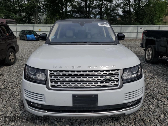 2017 Land Rover Range Rover z VIN SALGS5FE5HA350506, wystawiony jako Copart lot #62845195 z przebiegiem 46 739 mil mil oraz Szkoda całkowita • Salvage title. Historia ofert i sprzedaży dostępna na DreamBid. Obrazek 5.