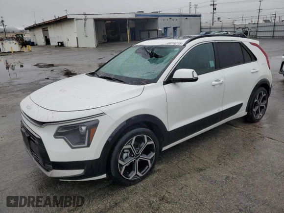 2024 Kia Niro EX Touring with VIN KNDCR3LE2R5178469, listed as a Copart auction lot 44014215 with 13,417 mi miles and Salvage Title. Bid and sale history available at carsss.com. Image 1.