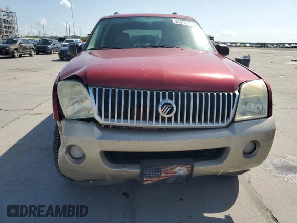 2005 Mercury Mountaineer Convenience with VIN 4M2ZU86K35UJ11915, listed as a Copart auction lot 61972765 with 129,775 mi miles and Salvage title. Bid and sale history available at DreamBid. Image 5.