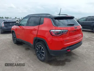 2021 Jeep Compass Trailhawk с VIN 3C4NJDDB3MT503519, выставлен на аукционе IAAI как лот 42134067 с пробегом 35 406 миль миль и . История ставок и продаж доступна на DreamBid. Изображение 3.