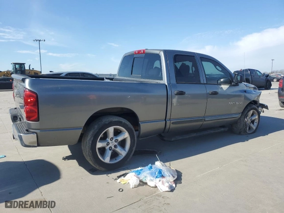 2006 Dodge Ram 1500 SLT with VIN 1D7HA18296S667521, listed as a Copart auction lot 86583184 with 201,851 mi miles and Salvage Title. Bid and sale history available at carsss.com. Image 3.