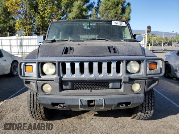 2003 Hummer H2 with VIN 5GRGN23U33H114928, listed as a Copart auction lot 78247874 with 290,954 mi miles and Clean Title. Bid and sale history available at carsss.com. Image 5.