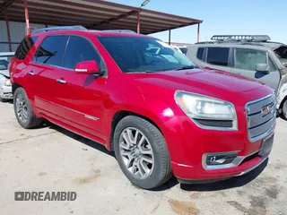 2014 GMC Acadia Denali with VIN 1GKKVTKD4EJ100829, listed as a IAAI auction lot 41696373 with 200,643 mi miles. Bid and sale history available at carsss.com. Image 1.