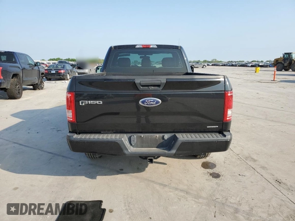 2016 Ford F-150 XL with VIN 1FTMF1C81GKG01570, listed as a Copart auction lot 53524285 with 61,620 mi miles and Salvage Title. Bid and sale history available at DreamBid. Image 6.